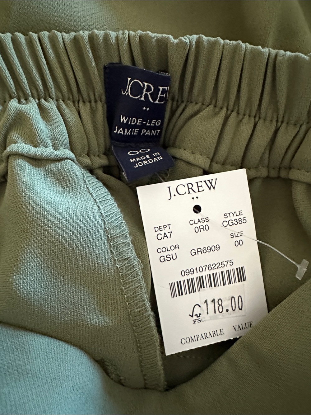 J. Crew Factory Jamie wide-leg pant pull on pants - General Surplus - Picture 6 of 9